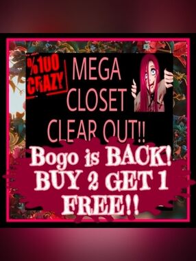 BOGO IS BACK BABY!! BUY2 GET1 FREE